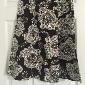 Talbot cotton skirt with ribbon waist band